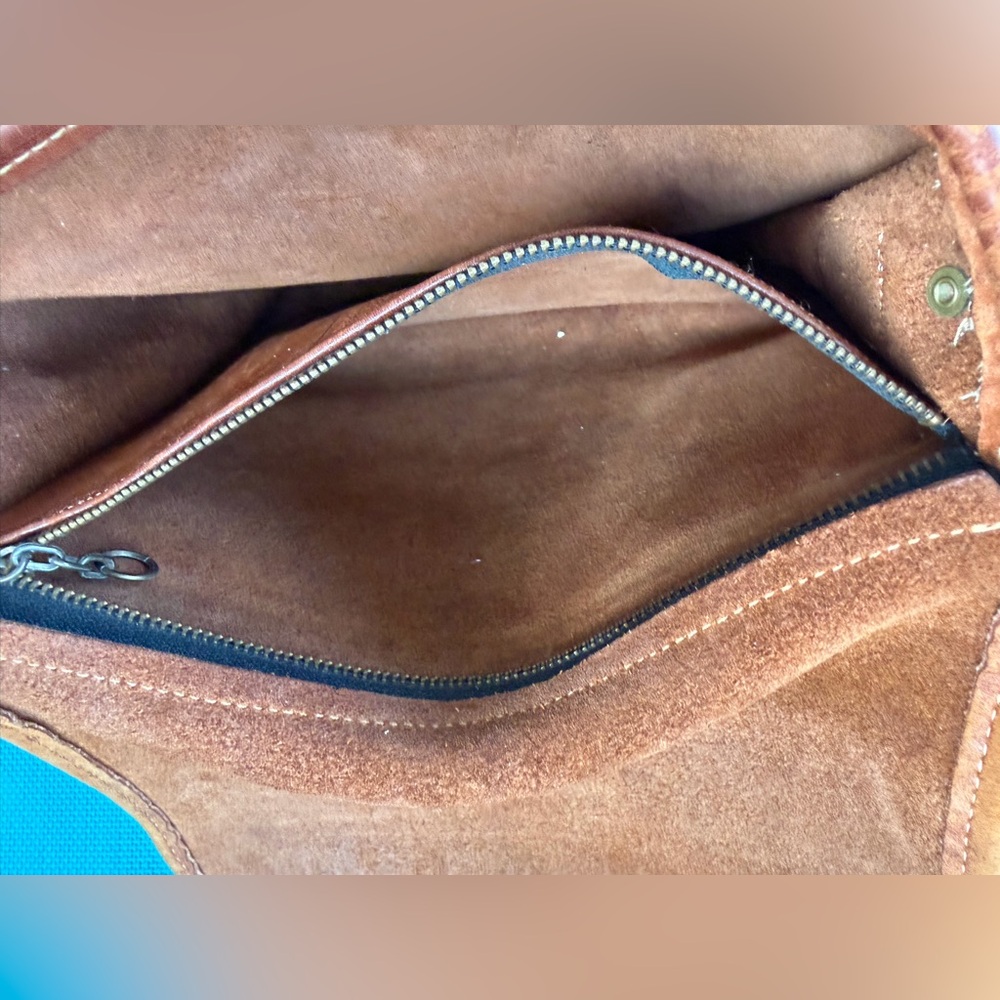 Vintage Coach Saddlery Leather Crossbody Bag - Picture 8 of 12